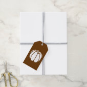 Pumpkin-Pflaster in Schokolade Geschenkanhänger (Mit Garn)