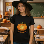 Pumpkin Pi Funny Halloween Math Lover Teacher Gesc T-Shirt