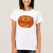 Pumpkin Pi Funny Math-lover's T - Shirt (Vorderseite)