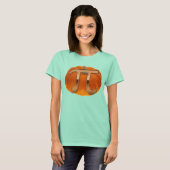 Pumpkin Pi Funny Math-lover's T - Shirt (Vorne ganz)
