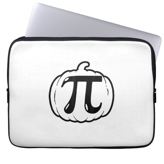 Pumpkin Pi Funny Mathematih Halloween & Erntedank Laptopschutzhülle (Vorderseite)