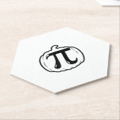 Pumpkin Pi Funny Mathematih Halloween & Erntedank Untersetzer (angewinkelt)