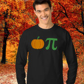 Pumpkin Pi Math Long Sleeve Tshirt