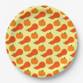 Pumpkin Pi Pappteller (Vorderseite)