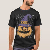 Pumpkin Pi Pie Funny Halloween Kostümmathematik Pu T-Shirt (Vorderseite)