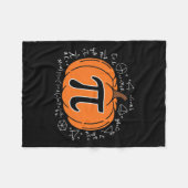 Pumpkin Pi Pie Math Lehrer Funny Halloween Danke Fleecedecke (Vorderseite (Horizontal))