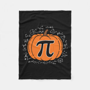 Pumpkin Pi Pie Math Lehrer Funny Halloween Danke Fleecedecke