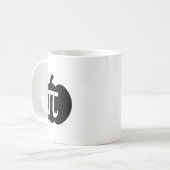 Pumpkin Pi Pie Mathe Lehrer Halloween Funny Christ Kaffeetasse (Vorderseite Links)