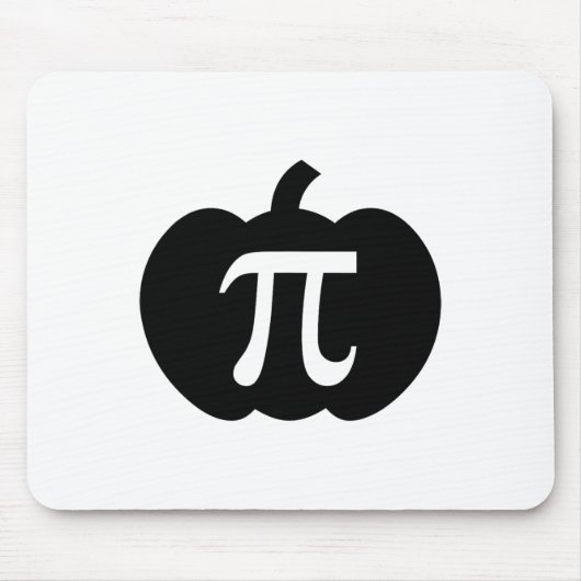 Pumpkin Pi Pie Mathe Lehrer Halloween Funny Christ Mousepad (Vorne)