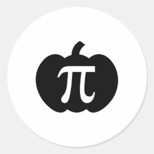 Pumpkin Pi Pie Mathe Lehrer Halloween Funny Christ Runder Aufkleber