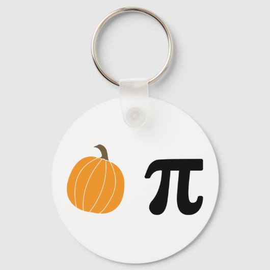 Pumpkin Pi Schlüsselanhänger (Vorderseite)