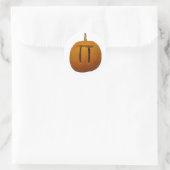 Pumpkin Pi Sticker (Tasche)