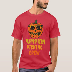 Pumpkin Picking Crew 2022 Halloween Fun 6177 T-Shirt