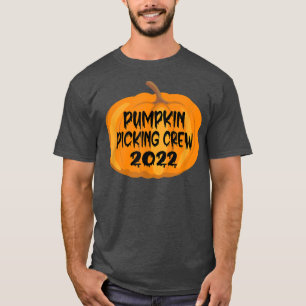 Pumpkin Picking Crew 2022 Halloween Spaß T-Shirt
