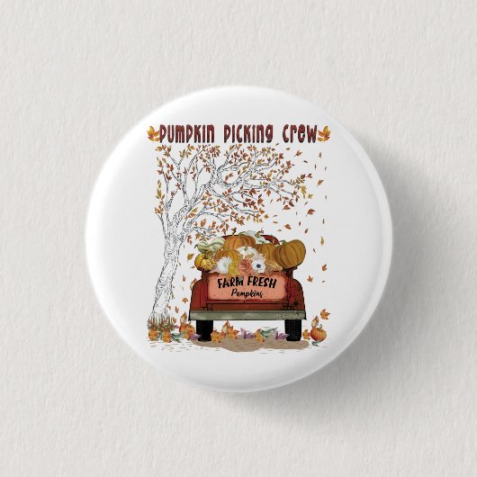 Pumpkin Picking-Crew Button (Vorderseite)