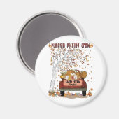 Pumpkin Picking-Crew Magnet (Vorderseite/Rückseite)