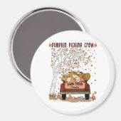 Pumpkin Picking-Crew Magnet (Vorderseite/Rückseite)