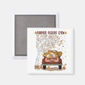 Pumpkin Picking Crew Schürze Magnet (Vorderseite/Rückseite)