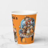 Pumpkin Pick'n Time Pappbecher (Rückseite)