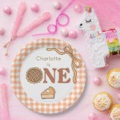 Pumpkin Pie 1. Geburtstag Pappteller (Party)