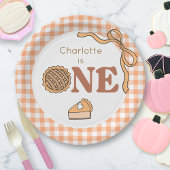 Pumpkin Pie 1. Geburtstag Pappteller