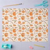 Pumpkin Pie Autumn Fall Pattern Seidenpapier (Basteln)