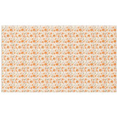 Pumpkin Pie Autumn Fall Pattern Tischdecke (Vorderseite (Horizontal))