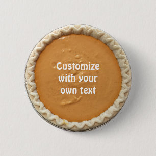 Pumpkin Pie Benutzerdefinierter Text Button