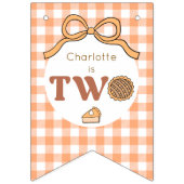 Pumpkin Pie Birthday Banner (Erste Fahne)