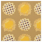 Pumpkin Pie & Blueberry Pie Stoff (Nahaufnahme)