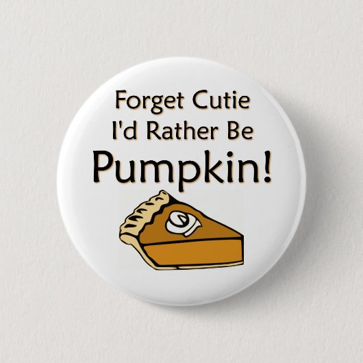 Pumpkin Pie Button (Vorderseite)