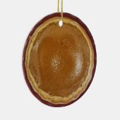 Pumpkin Pie Christmas Keramik Ornament (Rechts)