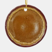 Pumpkin Pie Christmas Keramik Ornament (Vorne)