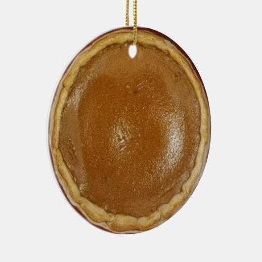 Pumpkin Pie Christmas Keramik Ornament (Rechts)