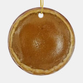 Pumpkin Pie Christmas Keramik Ornament (Vorne)