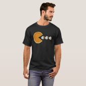 Pumpkin Pie Eating Cream Funny Boys Danke T-Shirt (Vorne ganz)