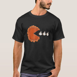 Pumpkin Pie Eating Creme Erntedank T-Shirt