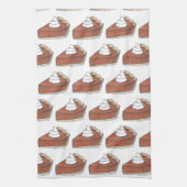 Pumpkin Pie Erntedank Dinner Holiday Geschenk Geschirrtuch (Vertikal)