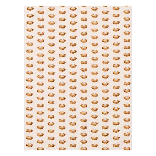 Pumpkin Pie Erntedank Party Tablecloth Tischdecke (Vorderseite)