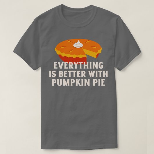 Pumpkin Pie Erntedank T-Shirt (Design vorne)