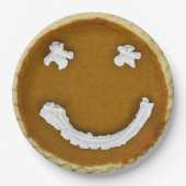Pumpkin Pie Face Pappteller (Vorderseite)