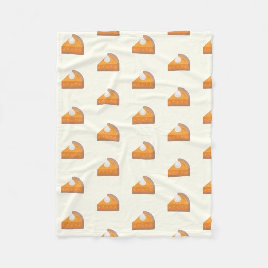 Pumpkin Pie Fleece Fall Cosy Blanket (Vorderseite)
