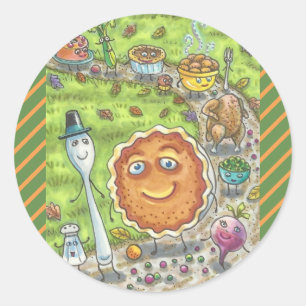PUMPKIN PIE & FRIENDS ERNTEDANK PARADE STICKERS