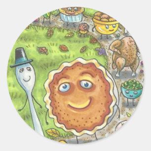 PUMPKIN PIE & FRIENDS ERNTEDANK PARADE STICKERS