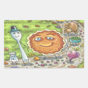 PUMPKIN PIE & FRIENDS ERNTEDANK PARADE STICKERS