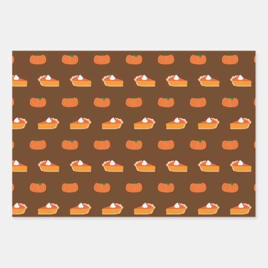 Pumpkin Pie Geschenkpapier Set (Vorderseite 2)