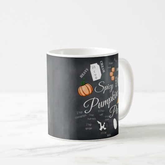 Pumpkin Pie Kaffeetasse (VorderseiteRechts)