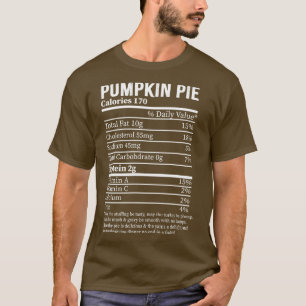 PUMPKIN PIE Kalories Halloween Kostümgeschenk T-Shirt