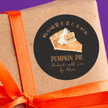 Pumpkin Pie Kürbislaterne Halloween Black Spooky