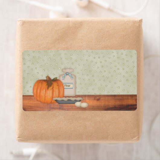 Pumpkin Pie Label (Insitu)